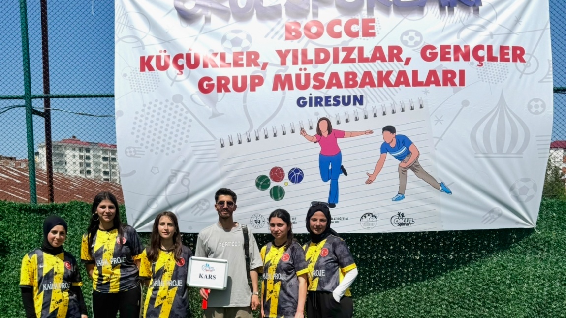 BOCCE Müsabakalarında İl Şampiyonu olan öğrencilerimiz Bölge Şampiyonası için Giresunda.